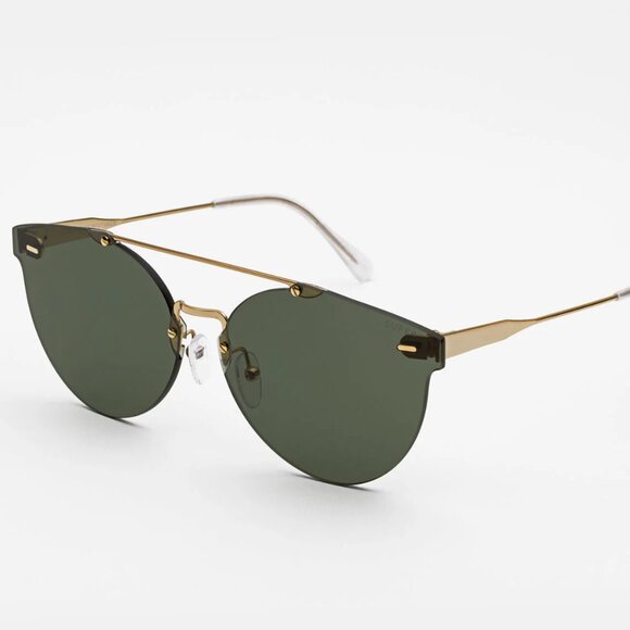 SUPER by RETROSUPERFUTURE Tuttolente Giaguaro Sunglasses with Green Zeiss Lenses main image 5
